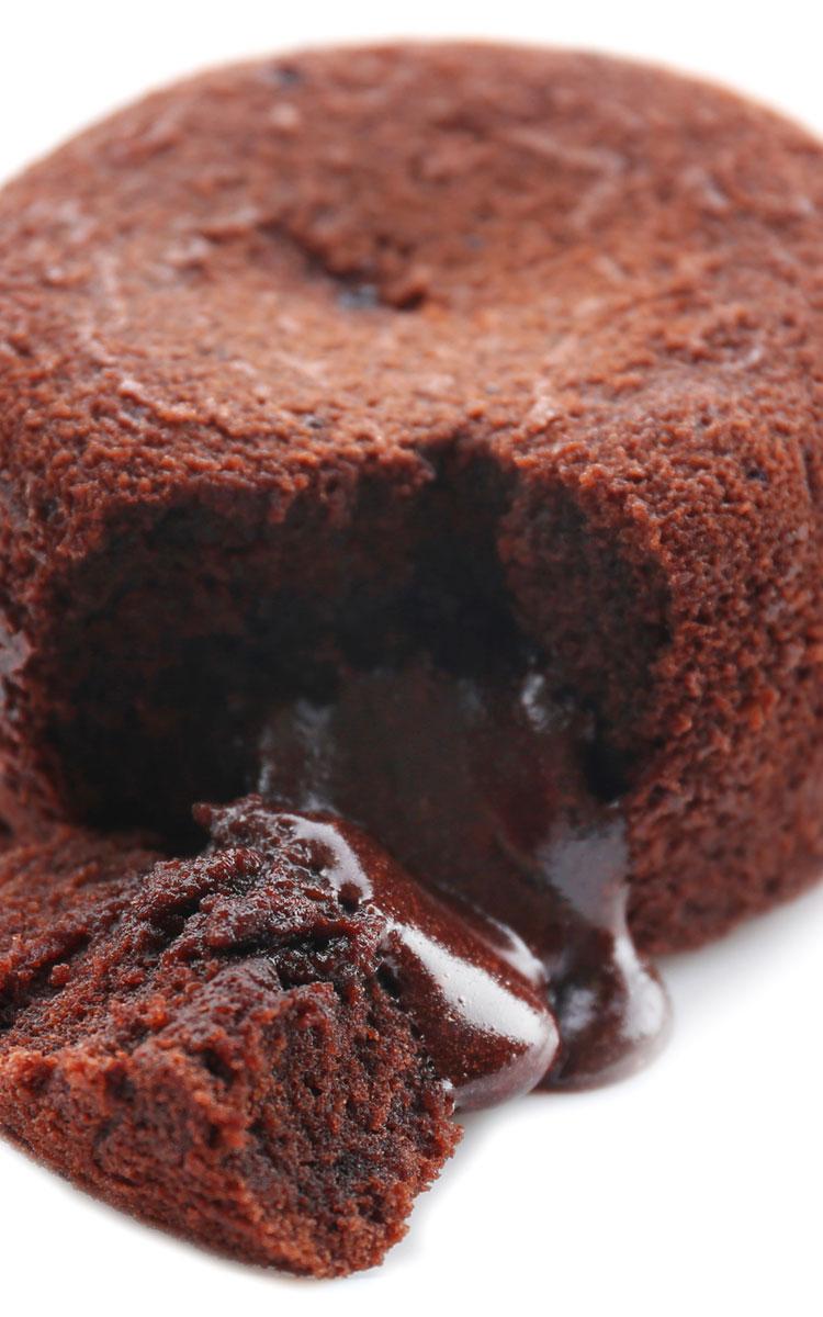 Fondant au chocolat coulant
