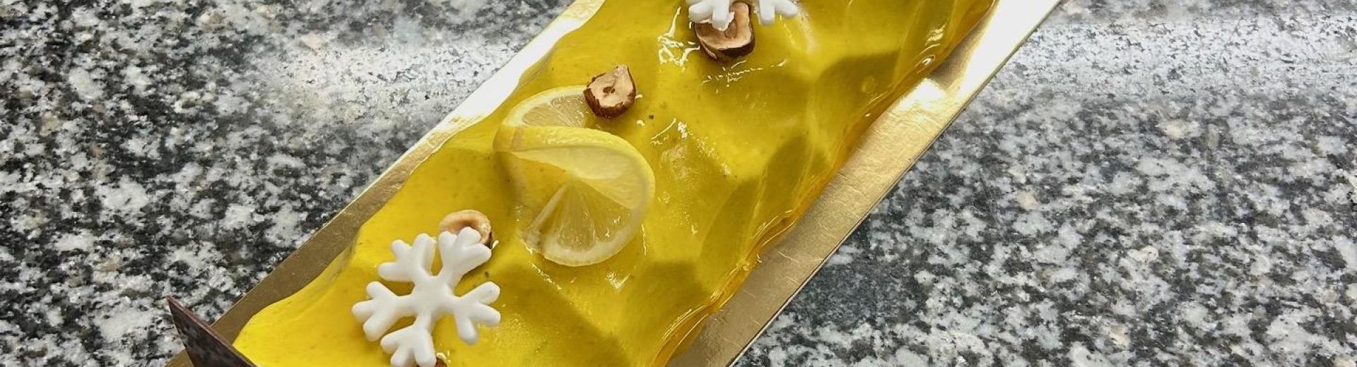 Bûche Noisette/Citron